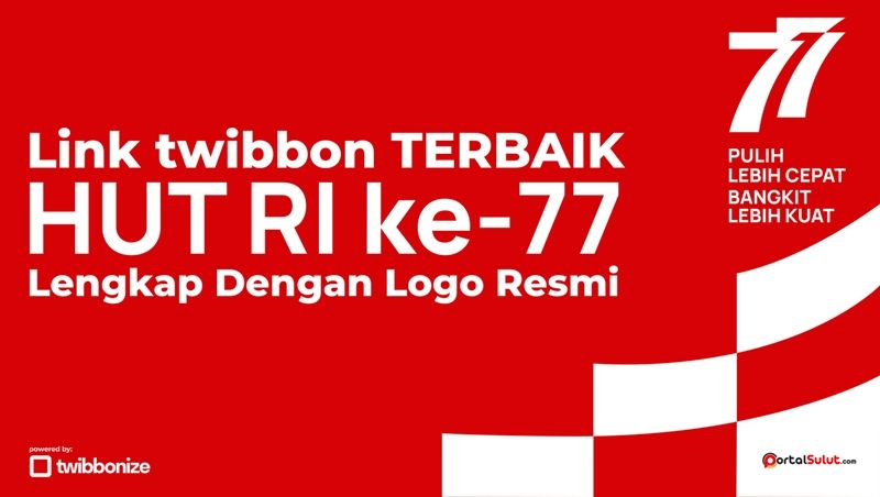 Link Twibbon Hut Ri Ke Desain Paling Baru Dan Keren Twibbon Hari Kemerdekaan Ri Tahun