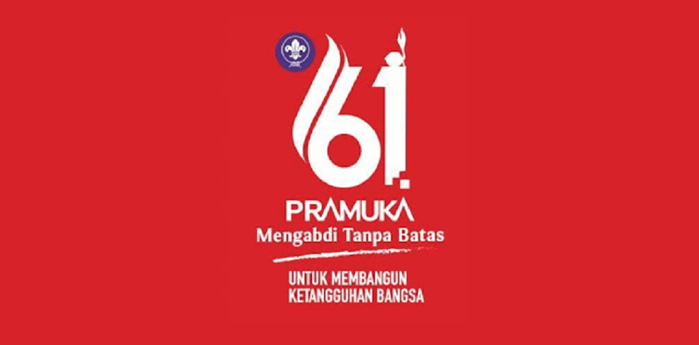 logo Hari Pramuka ke-61 Tahun 2022