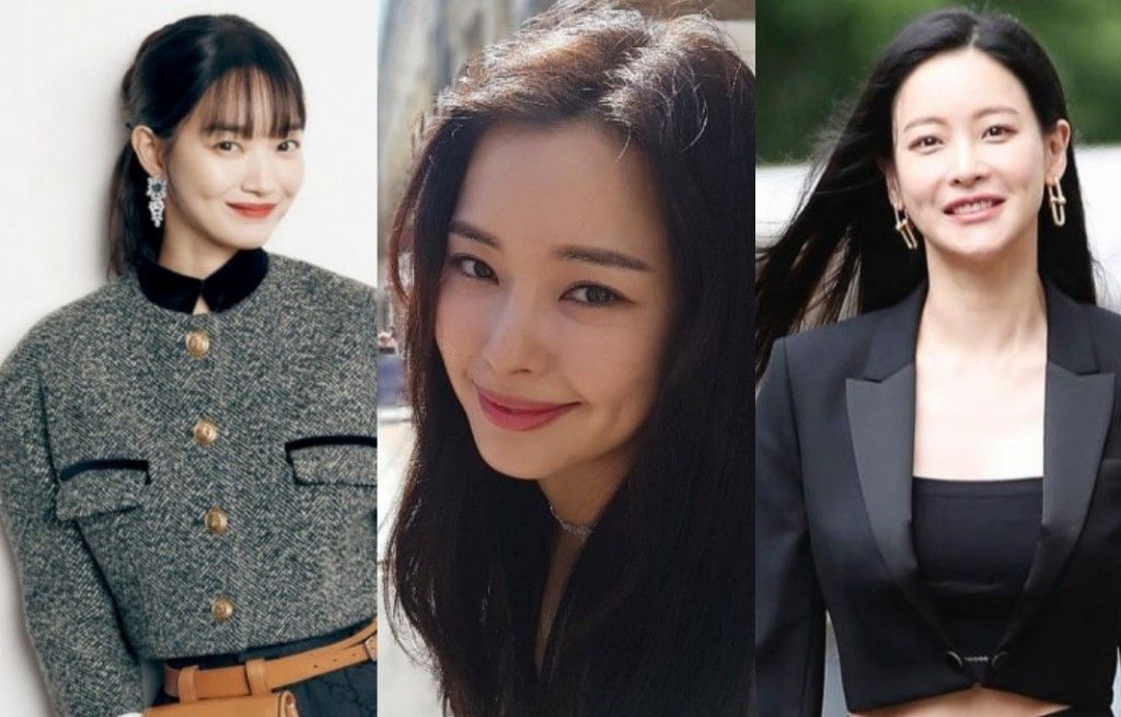 Shin Min Ah, Honey Lee, dan Oh Yeon Seo, aktris Korea Selatan yang memiliki lesung pipi