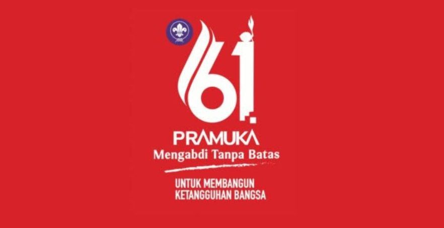 Logo Hari Pramuka ke-6 tahun 2022.
