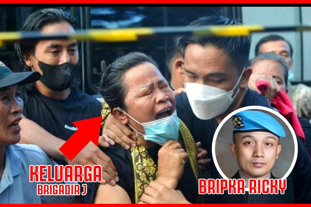 Sebelum Bripka RR atau Bripka Ricky Rizal ditetapkan sebagai tersangka, istri dan anaknya sudah tak terlihat.