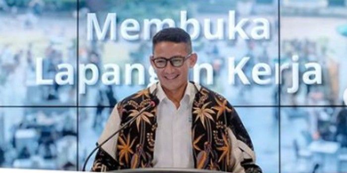 Sandiaga Uno, Menteri Pariwisata dan Ekonomi Kreatif Indonesia./ tangkap layar Instagram