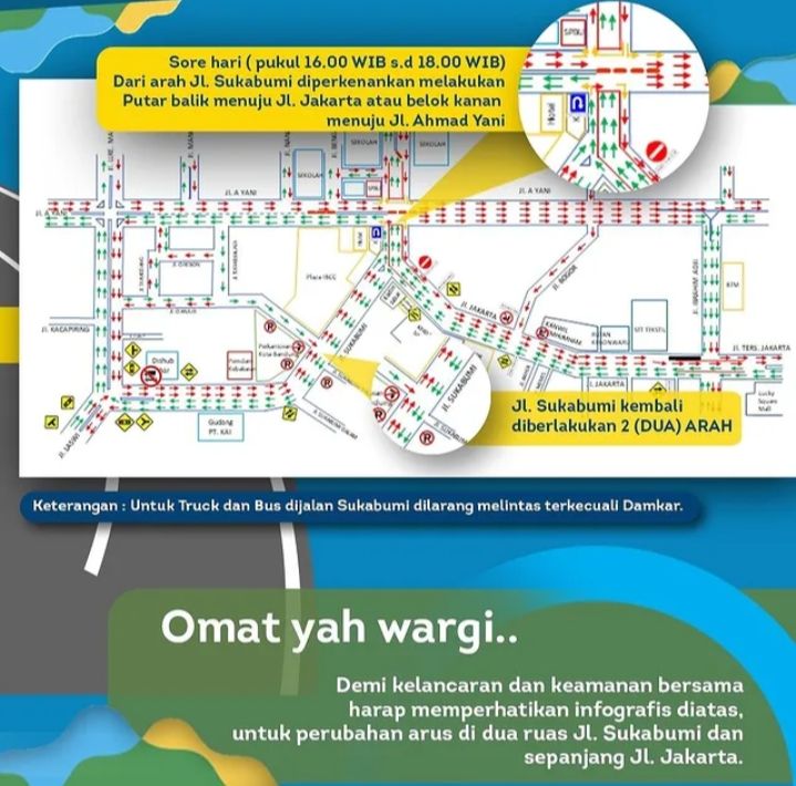 Hindari Jalan Jakarta dan Jalan Sukabumi Polrestabes Kota Bandung Lakukan Rekayasa Lalu Lintas, Ini Tanggalnya