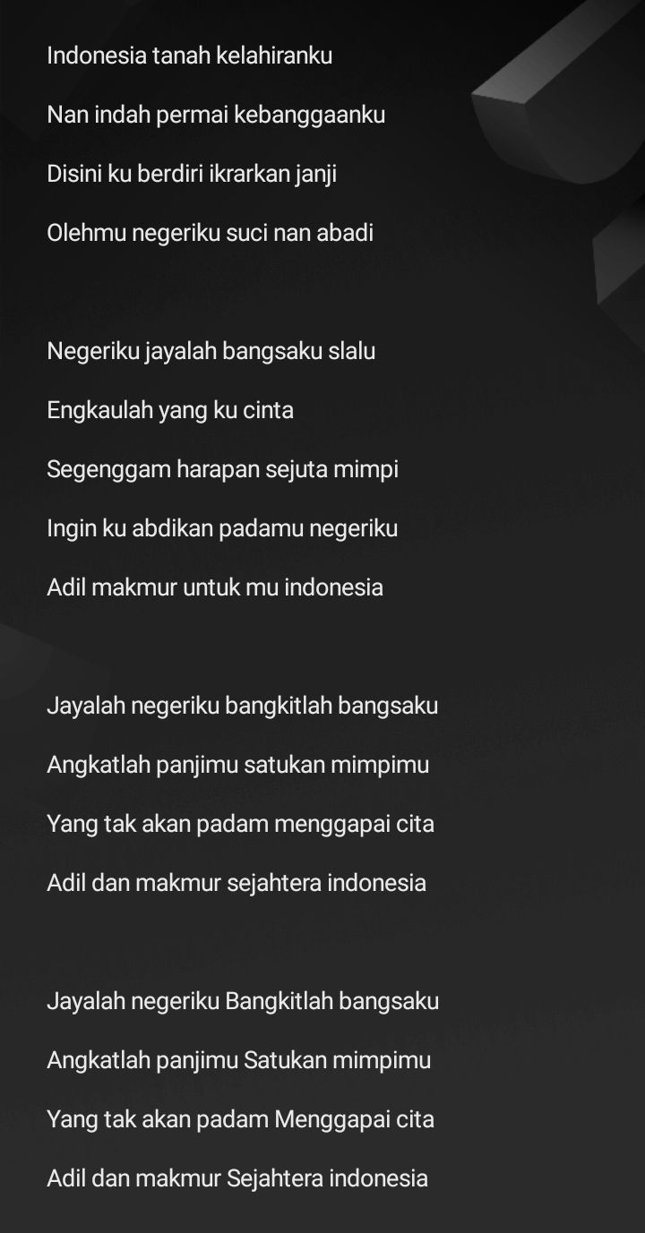 lirik lagu Indonesia Jaya ciptaan Liliana Tanoesoedibjo istri Hary Tanoesoedibjo