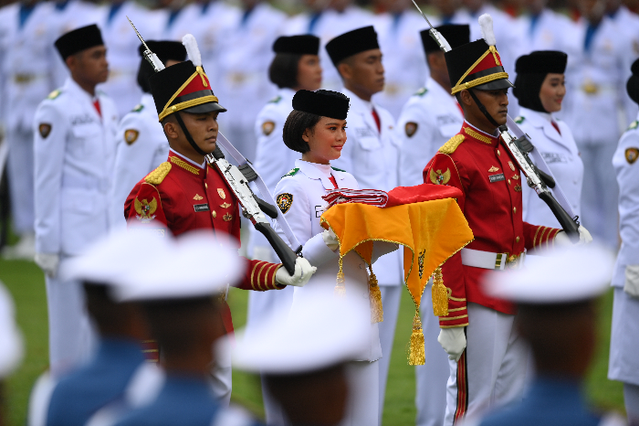 68 Nama Anggota Paskibraka Nasional 2022 Dalam Upacara Bendera HUT RI ...