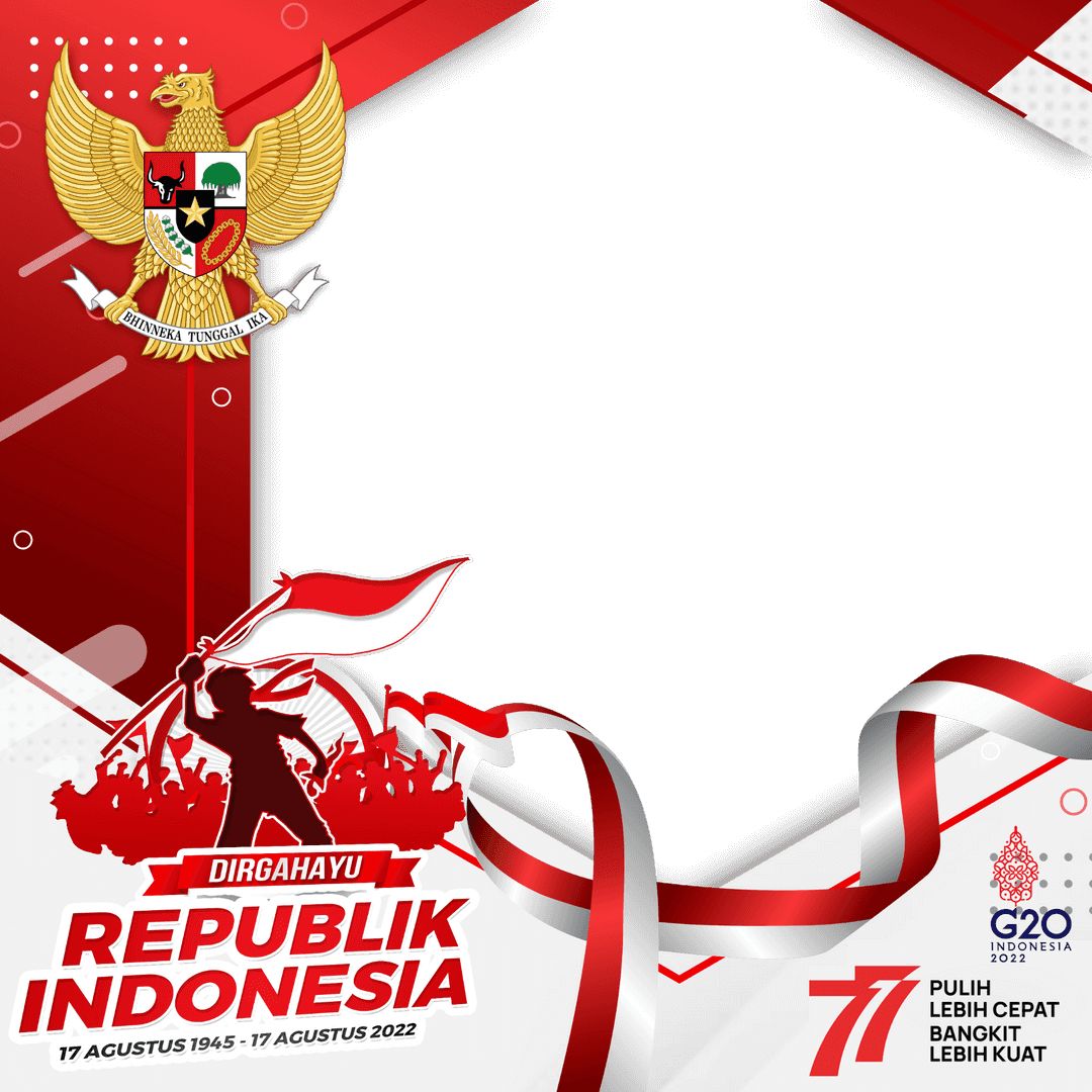 15 Link Twibbon HUT RI ke 77 Republik Indonesia Lengkap dengan Cara