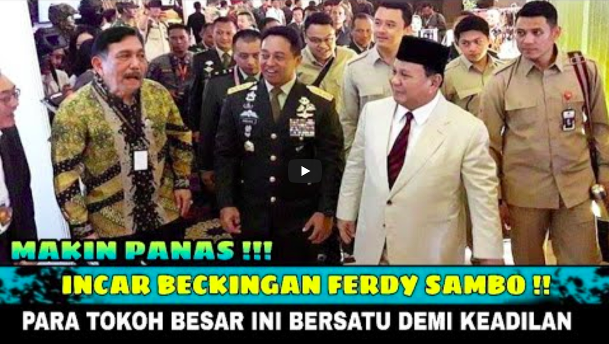 Hoaks kabar Para Tokoh Incar Bekingan Ferdy Sambo/YouTube/Ramai TV