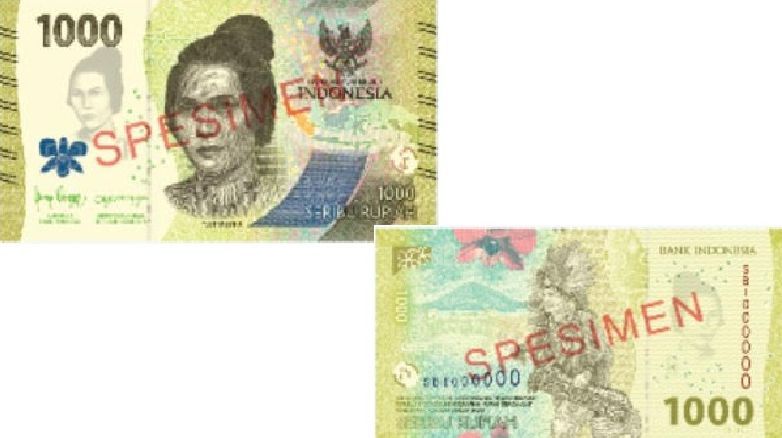 Pecahan uang baru Rp1.000