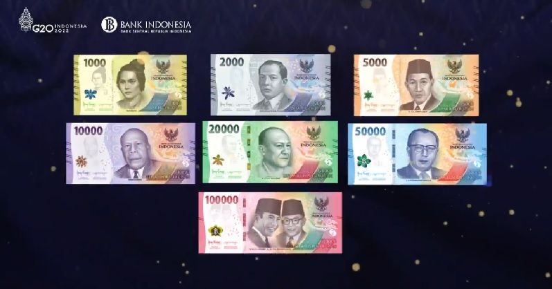 Syarat dan Cara Tukar Uang Kertas Baru Tahun Emisi 2022.