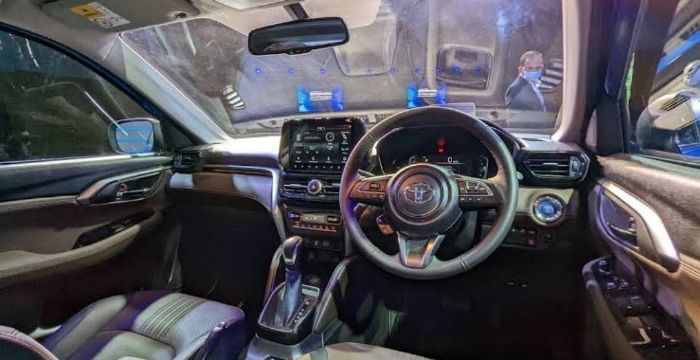Interior Toyota Hyryder 2023