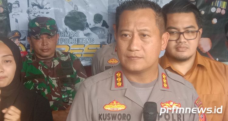 Kapolresta Badung Kombes Pol Kusworo Wibowo saat rilis kasus tabung gas LPG di Cilengkrang, Kabupaten Bandung pada Rabu, 24 Agutus 2022.