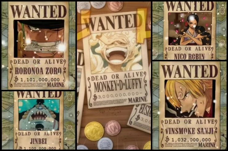 One Piece Chapter 1058: Daftar Bounty Terbaru Bajak Laut Topi Jerami ...