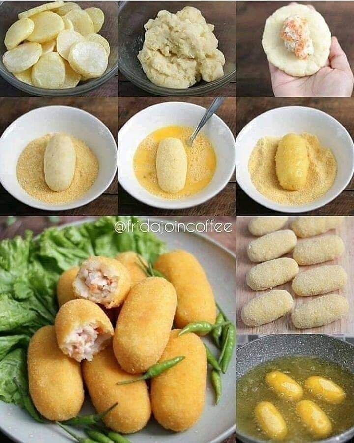 Resep Dan Cara Membuat Kroket Kentang Yang Enak Dan Bikin Ketagihan