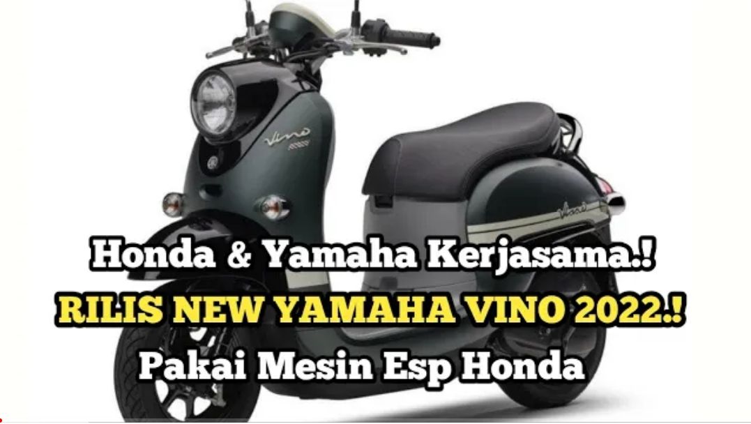Hasil Kolaborasi Yamaha Bersama Honda, Lahirlah New Vino 2022 Bergaya Retro, Irit BBM 80 Km Perliter