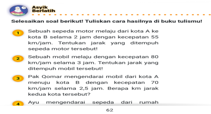 Kunci Jawaban Matematika Kelas 5 Sd Mi Halaman 62 Asyik Berlatih Nomor 9 10 Bagaimana Mencari 