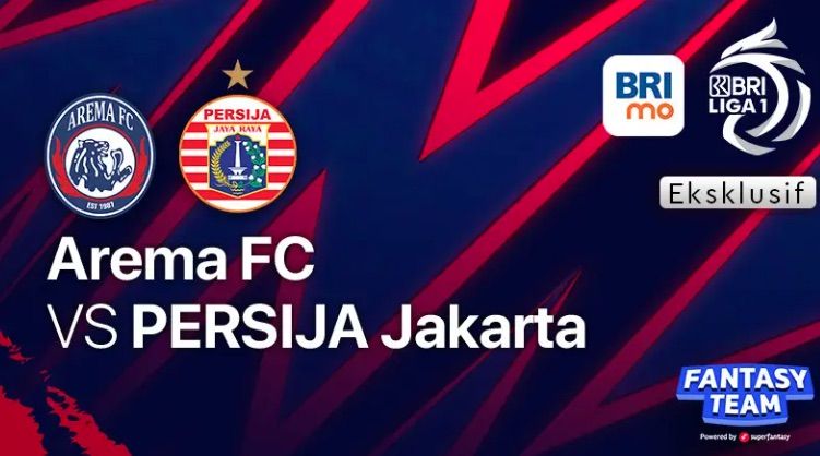 Live Streaming Arema FC vs Persija di Liga 1 2022-2023 tersaji pada Minggu 28 Agustus 2022 pukul 20.30 WIB di Stadion Kanjuruhan Malang