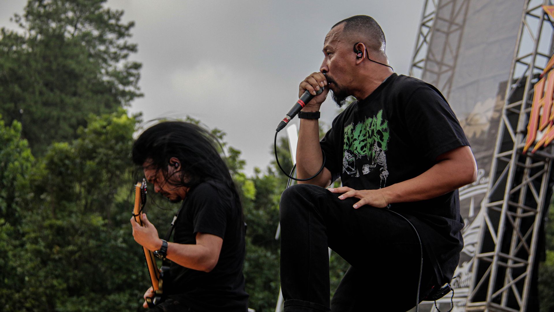 Deadsquad tampil dalam acara bertajuk D13 Hard di Secaba Rindam III/Siliwangi, Kota Bandung, 26-27 Agustus 2022.