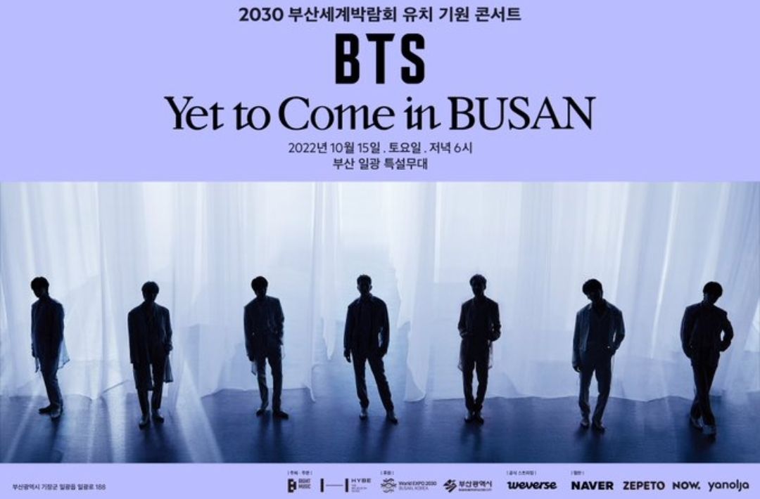 Konser BTS Yet To Come In Busan berlangsung hari ini, berikut cara nontonnya.