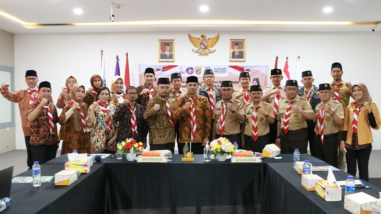 STT Bandung juga menyampaikan perihal beasiswa khusus bagi  anggota Pramuka di lingkup Jawa Barat.