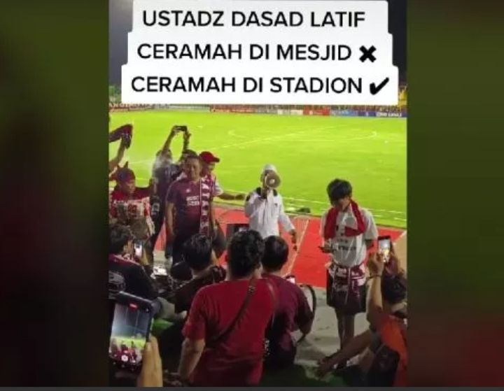 Warganet Soroti Efek Kehadiran Ustad Das'ad Latif di Laga PSM Makassar Kontra Persib Bandung: Pawangnya Kece Sih