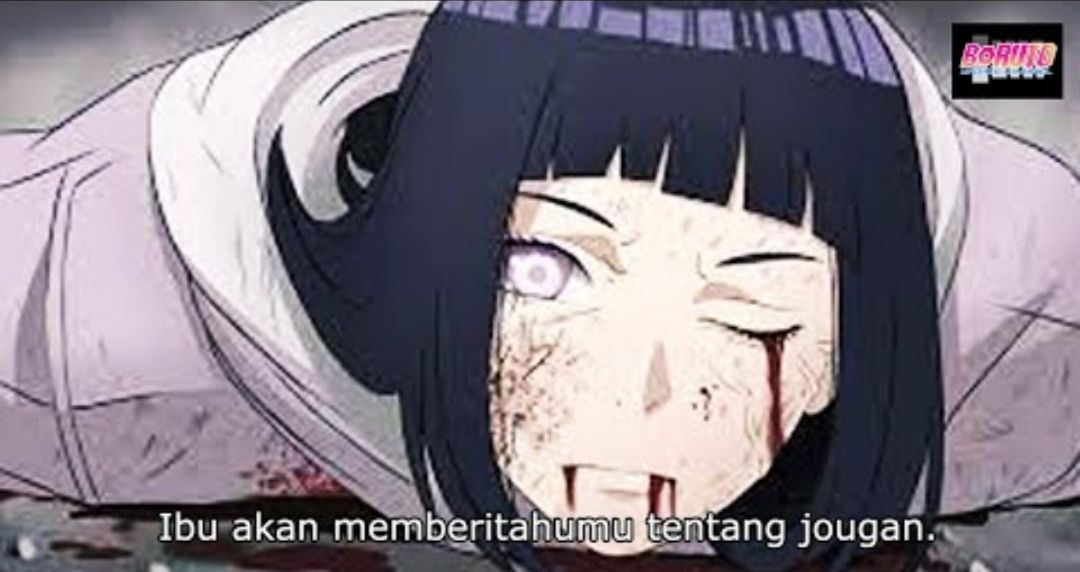Terori Mengejutkan! Hinata tumbal untuk kembangkitan Mata Jougan milik Boruto. 