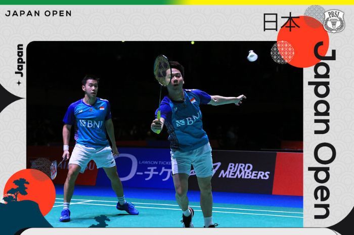 The Minions Gagal Mempertahankan Gelar di Japan Open 2022, Akhir Dari Masa Kejayaan Kevin dan Marcus?/Foto: Twitter @INABadminton