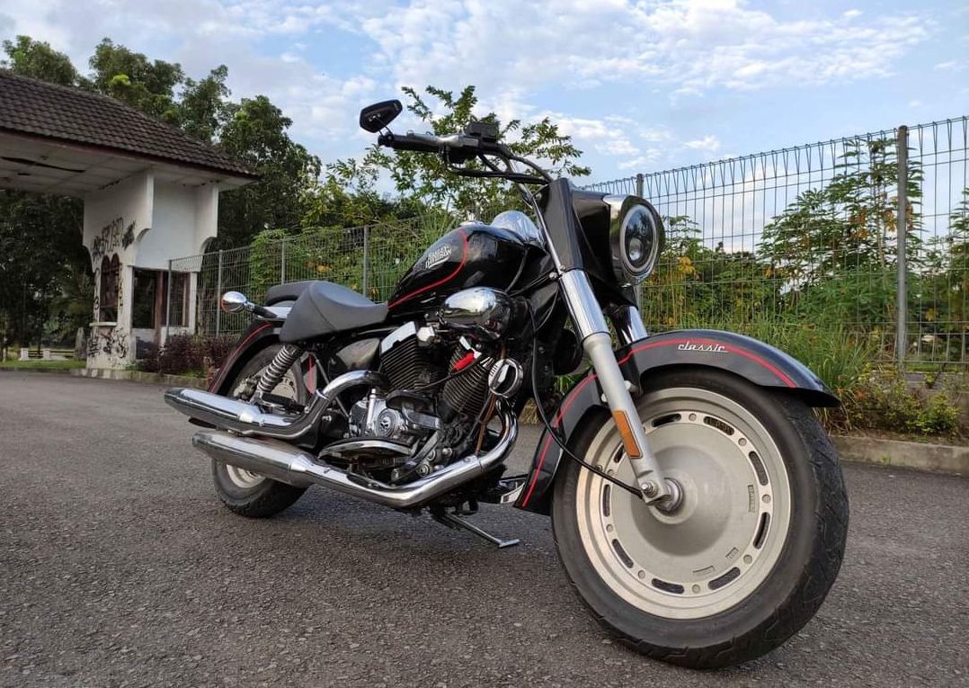  Inilah Penampakan Ruby V250, Harley Davidson van Indonesia, banderolnya seharga Rp 34 Juta. Tak kalah keren dibanding Harley Davidson.