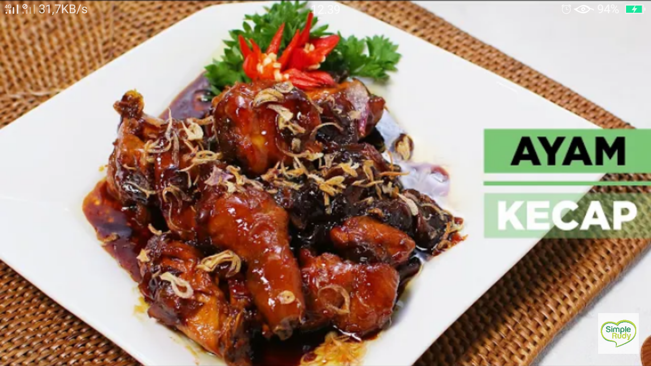 Rudy Choirudin pakar kuliner Nusantara bagikan resep memasak ayam kecap