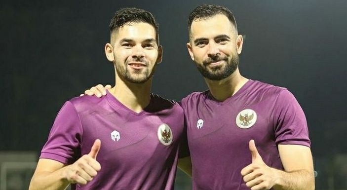 Sandy Walsh dan Jordy Amat, calon pemain Timnas Indonesia yang siap dinaturalisasi.