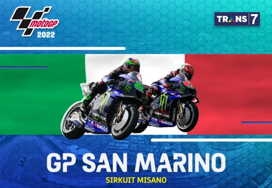 SEDANG TAYANG! Link Live Streaming MotoGP Italia 2022 di Trans7 Minggu, 4 September 2022 Tinggal Klik