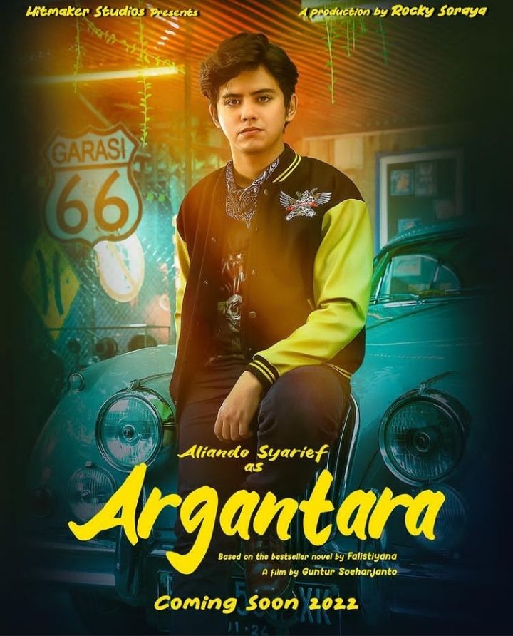 Poster karakter Aliando Syarief sebagai Argantara.