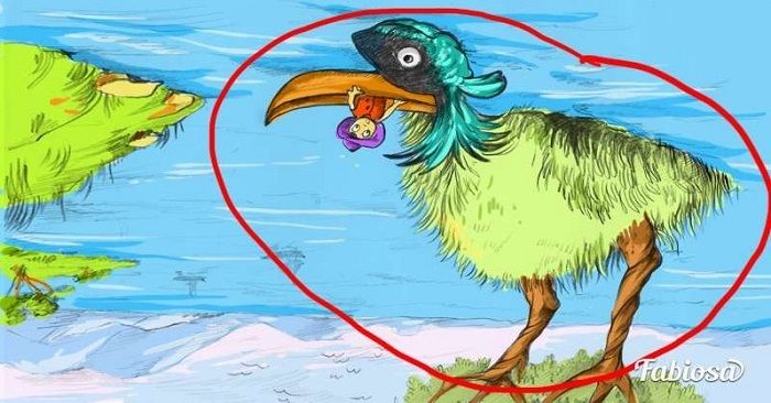 Burung yang dimaksud pada gambar tes IQ.