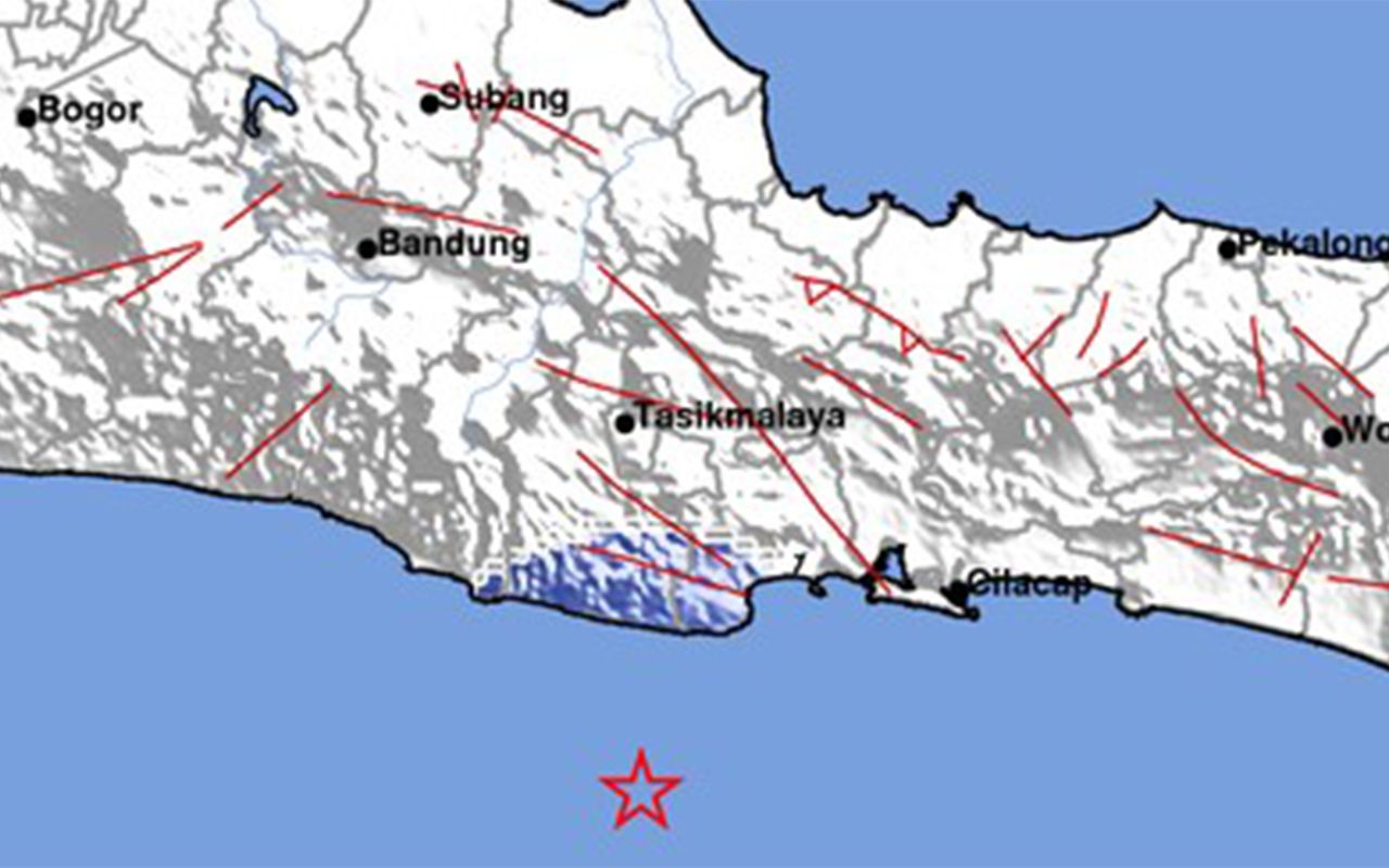 INFO GEMPA TERKINI: Pangandaran Diguncang Gempa 4,2 Magnitudo, Begini ...