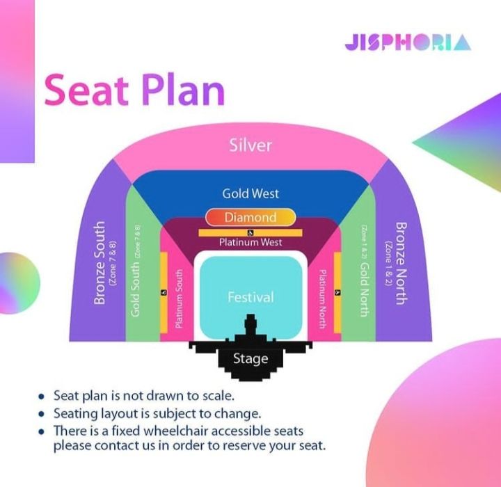 Seat Plan JISPHORIA 