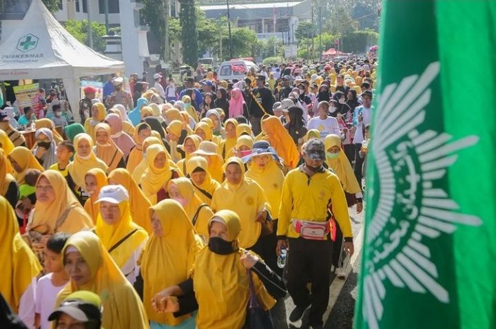 Ribuan warga Muhammadiyah di Banjarnegara antusias ikuti jalan sehat pada Minggu 11 September 2022