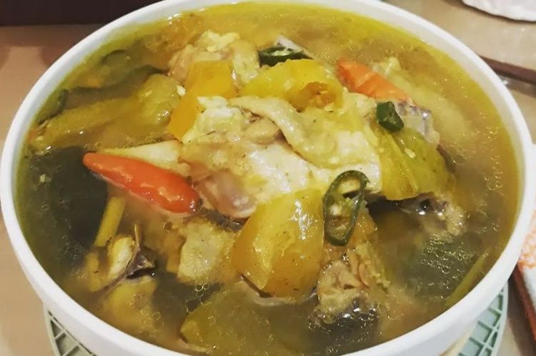 Resep garang asem ayam tanpa santan.