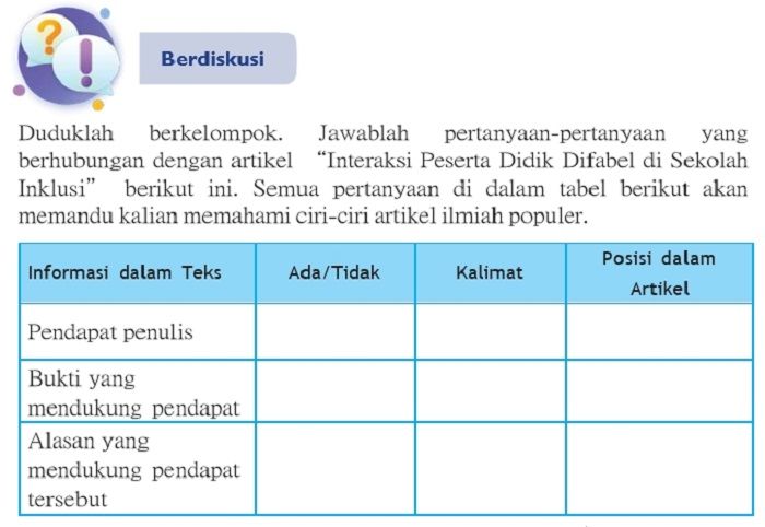 Kunci Jawaban Bahasa Indonesia Kelas 8 Halaman 88 Kegiatan 3 ...