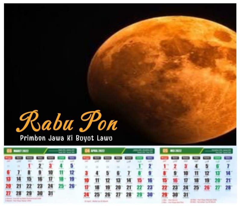Ilustrasi Khodam Leluhur yang mendampingi dan melindungi neptu weton Rabu Pon, menurut hitungan rumus logika matematik Primbon Jawa 