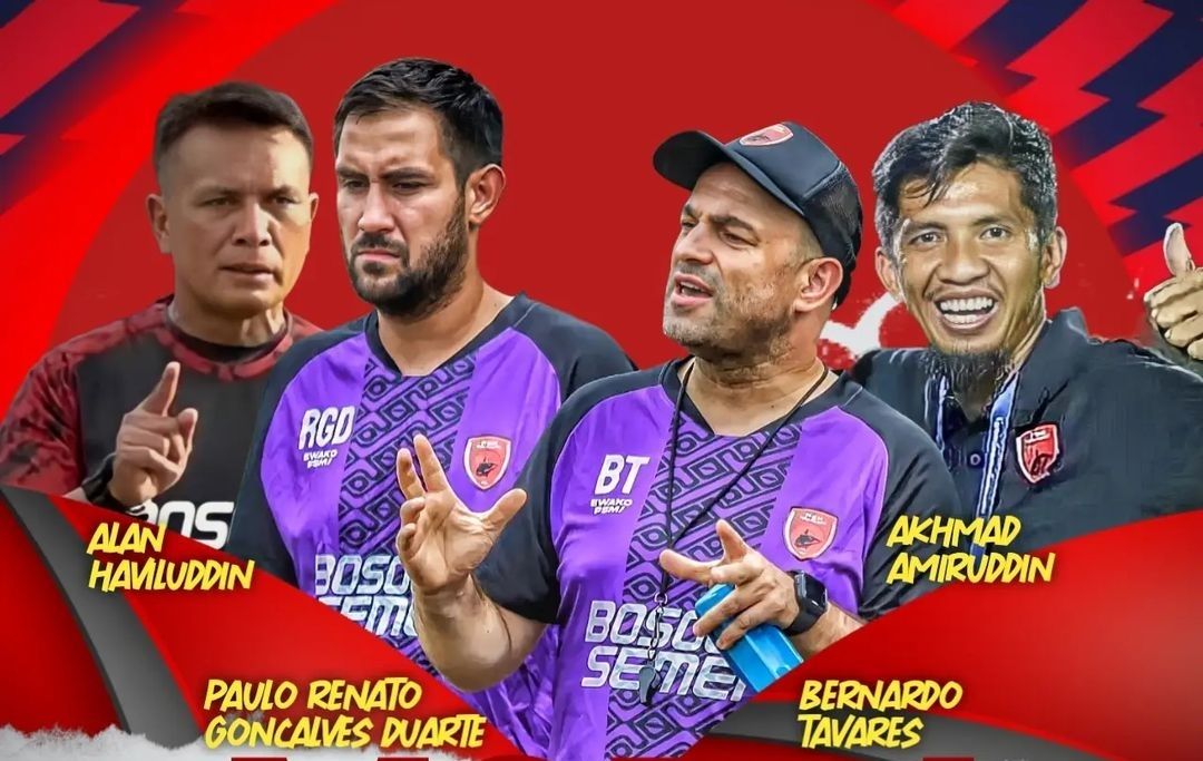 Bernardo Tavares dan Paulo Duarte tinggalkan PSM Makassar ke Portugal. 