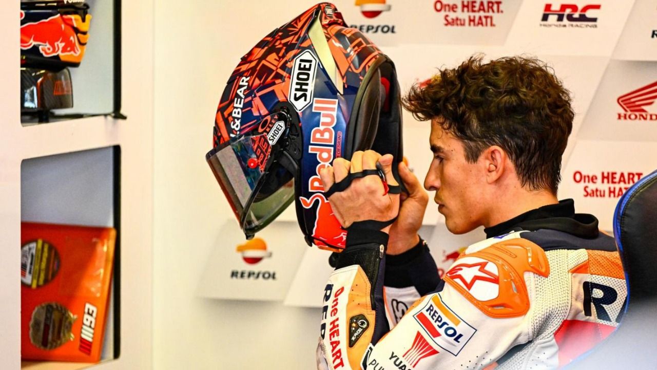 Pembalap Repsol Honda, Marc Marquez comeback di GP Aragon. /MotoGP