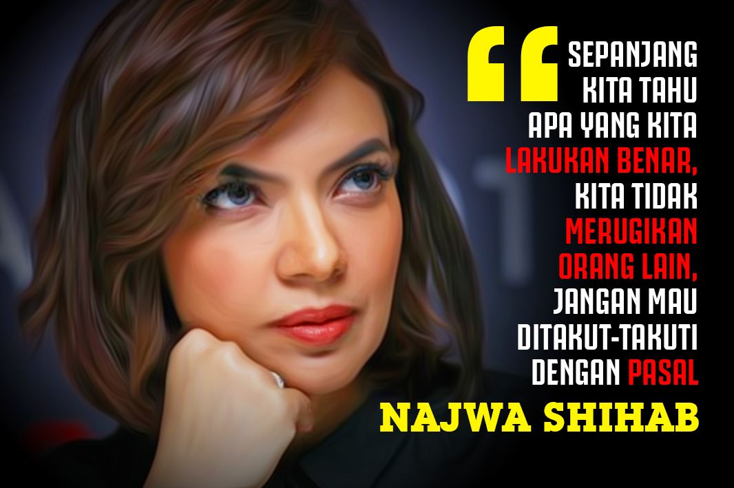 Najwa Shihab Beri Sindirian Pedas ke Polisi: Jangan Mau Ditakut-takuti Polisi, Urus Dulu Ferdy Sambo