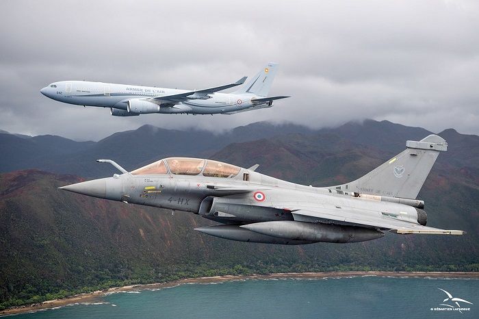 Rafale dan A330 MRTT