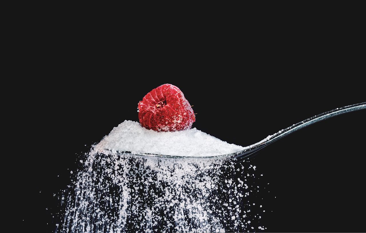 Ilustrasi gula penyebab diabetes.