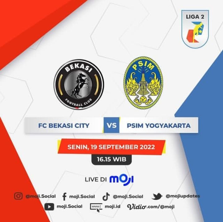 Jadwal Acara Moji TV Hari Ini 19 September 2022, Ada Liga 2 Dan ...