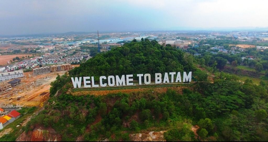 Pulau Batam sebuah pulau di Kepulauan Riau yang berbatasan langsung dengan Singapura dan Malaysia. Foto: Istimewa