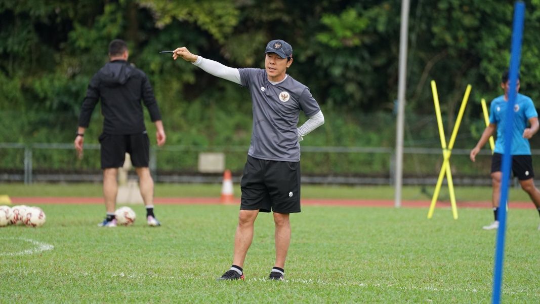 Pelatih Timnas Indonesia Shin Tae-yong. /PSSI.org