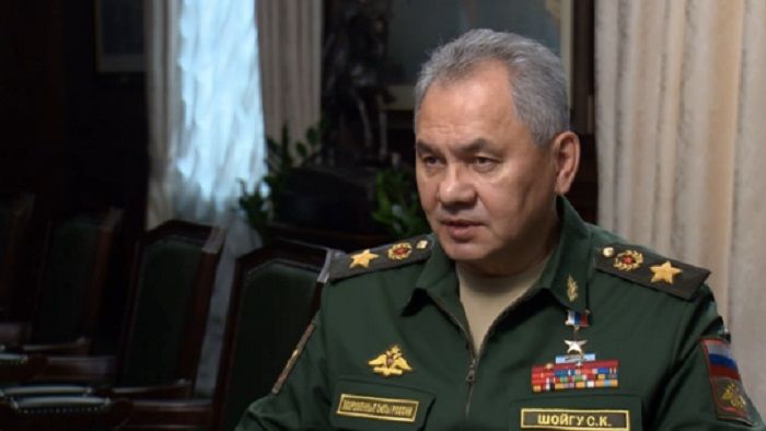 Menteri Pertahanan Rusia, Sergey Shoigu.*  