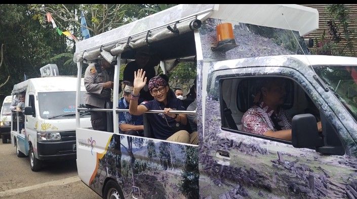 Anugerah Desa Wisata Indonesia 2022, Sandiaga Uno Apresiasi Situs Gunung Padang.
