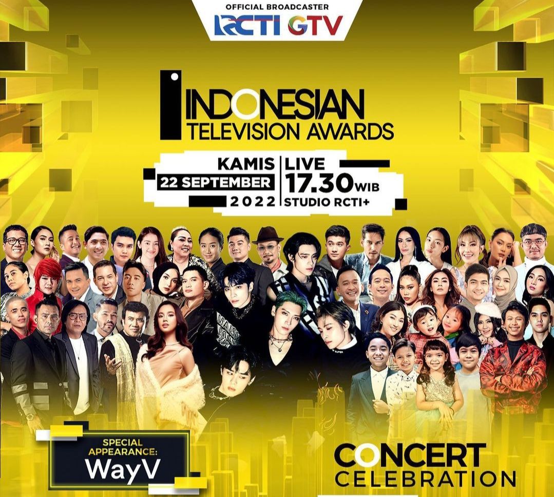 Indonesian Television Awards 2022 Sore Ini Live Di RCTI. Simak Jadwal ...