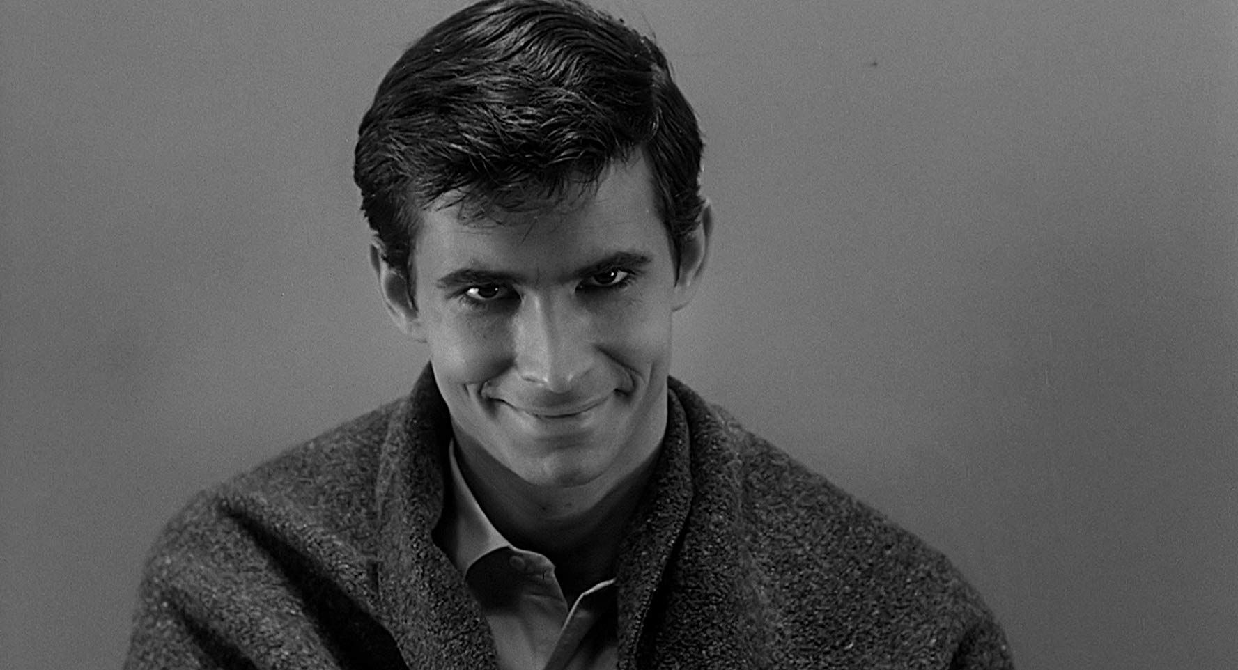 Anthony Perkins as Norman Bates in Psycho.